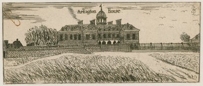 Goring House, później Arlington House, na miejscu Pałacu Buckingham autorstwa English School