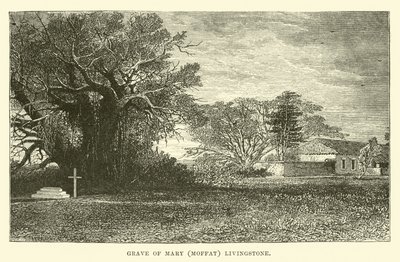Grób Maryi (Moffat) Livingstone autorstwa English School