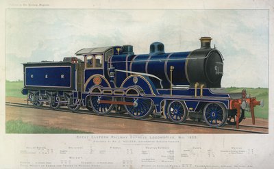 Lokomotywa Great Eastern Railway Express autorstwa English School