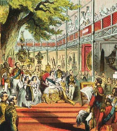 Wielka Wystawa 1851 autorstwa English School
