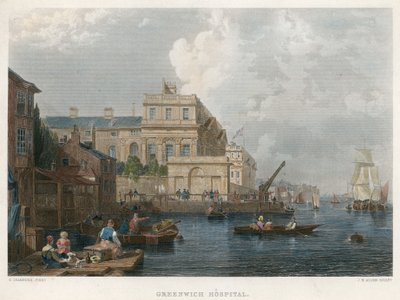 Szpital w Greenwich autorstwa English School