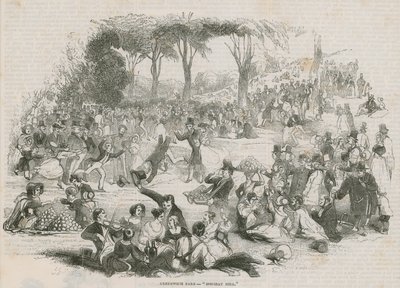 Park Greenwich autorstwa English School