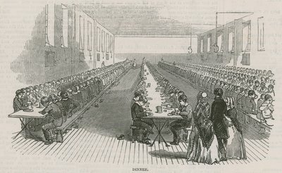 Szkoły Szpitala Królewskiego w Greenwich; Obiad autorstwa English School