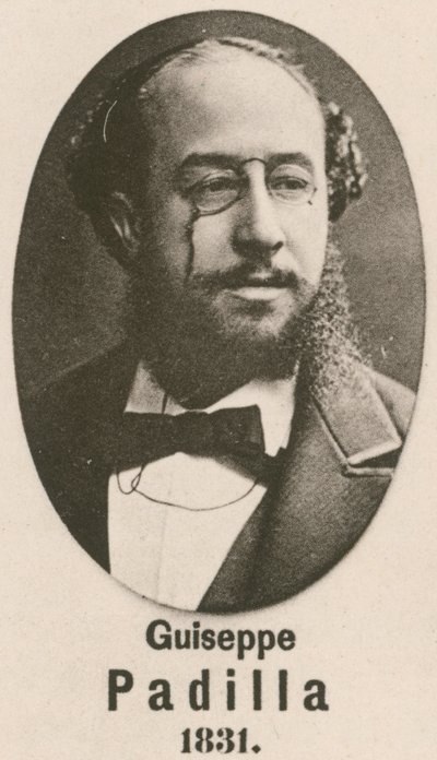 Padilla Guiseppe (grawerowanie) autorstwa English School