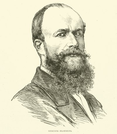 Gustave Flourens, grudzień 1870 autorstwa English School
