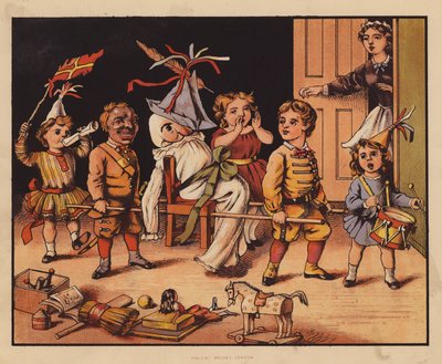 Guy Fawkes (kolorowa litografia) autorstwa English School