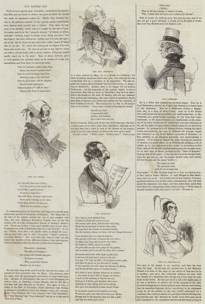 Dzień Guya Fawkesa (grawerowanie) autorstwa English School