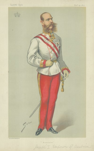 HI i RM Franciszek Józef I, cesarz-król Austro-Węgier autorstwa English School