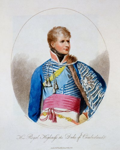 JKW książę Cumberland, 1806 autorstwa English School