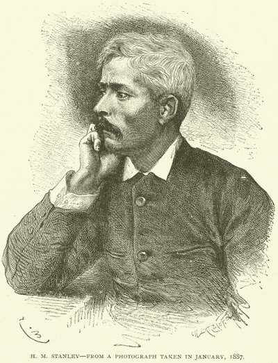 H M Stanley, Z fotografii wykonanej w styczniu autorstwa English School