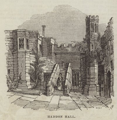 Sala Haddona (rycina) autorstwa English School