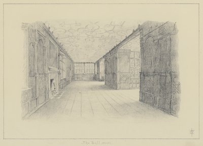 Haddon Hall, Sala Balowa (lito) autorstwa English School