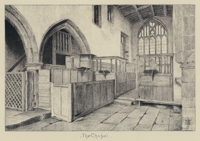 Haddon Hall, Kaplica (lito) autorstwa English School