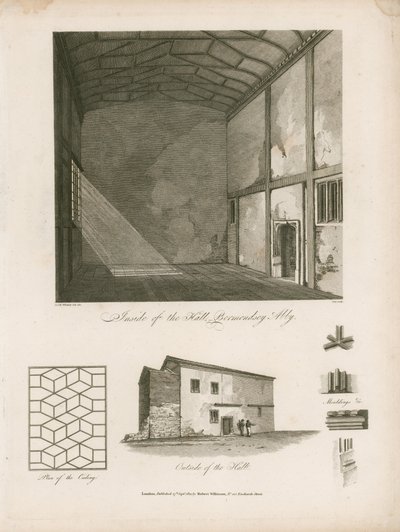 Hall, Opactwo Bermondsey autorstwa English School