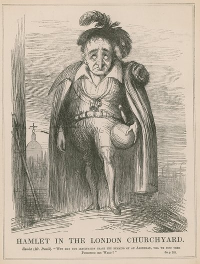 Hamlet na londyńskim cmentarzu autorstwa English School