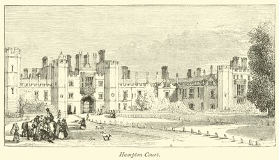 Hampton Court autorstwa English School