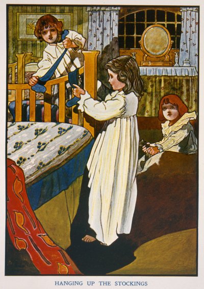 Zawieszanie pończoch autorstwa English School