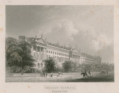 Hanover Terrace, Regents Park, Londyn autorstwa English School