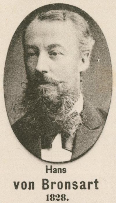 Hans von Bronsart (grafika) autorstwa English School