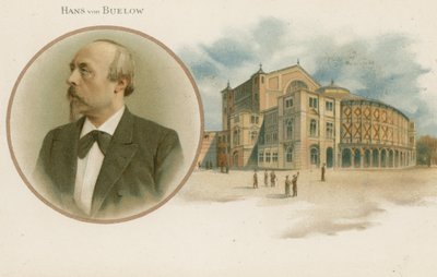 Hans von Buelow, niemiecki kompozytor, pianista i dyrygent autorstwa English School