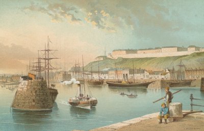 Port i Fort Regent, St. Heliers — Jersey autorstwa English School
