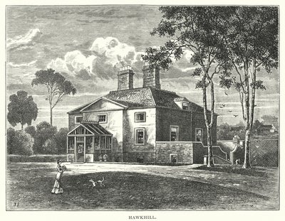 Hawkhill (grawerowanie) autorstwa English School