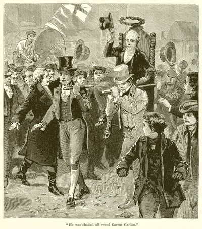 Był przewodniczącym w całym Covent Garden autorstwa English School