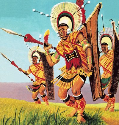 Łowcy głów ze wzgórz Naga: Czciciele węży z Assamu autorstwa English School