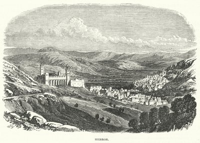 Hebron (grawerowanie) autorstwa English School
