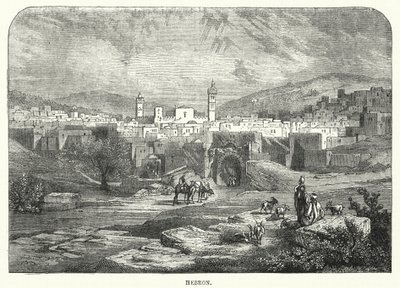 Hebron (grawerowanie) autorstwa English School