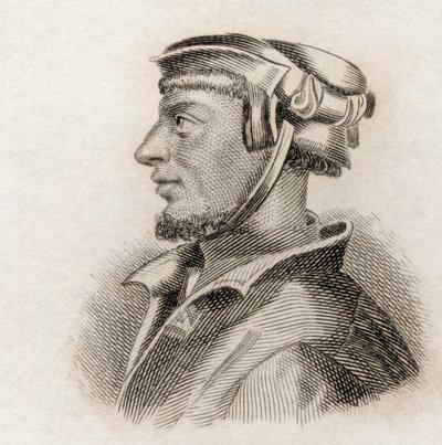 Heinrich Cornelius Agrippa von Nettesheim, 1825 (rycina) autorstwa English School