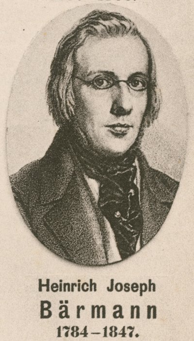 Heinrich Joseph Barmann (grawiura) autorstwa English School