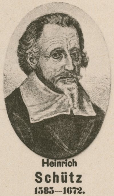 Heinrich Schutz (grafika) autorstwa English School