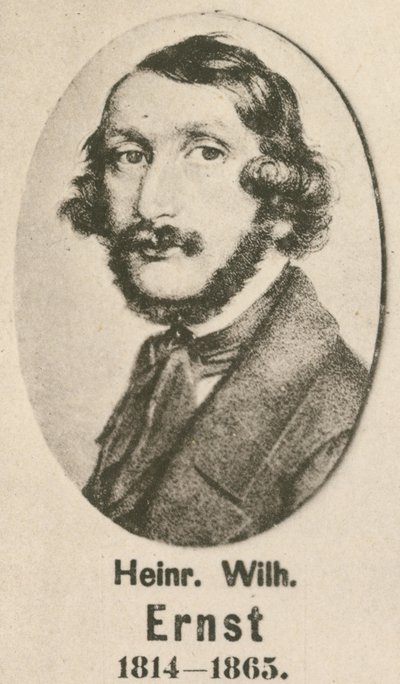 Heinrich Wilhelm Ernst (grafika) autorstwa English School