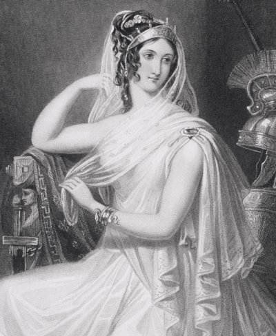 Helena z Troi, c.1845 autorstwa English School