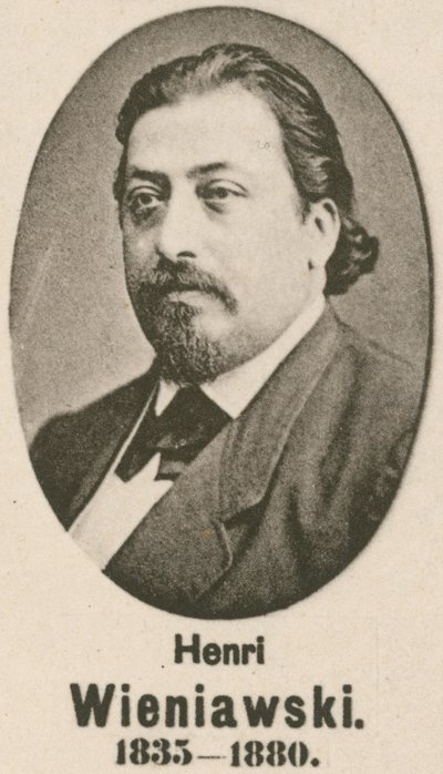 Henri Wieniawski (grawiura) autorstwa English School