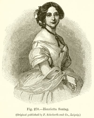 Henrietta Sontag autorstwa English School