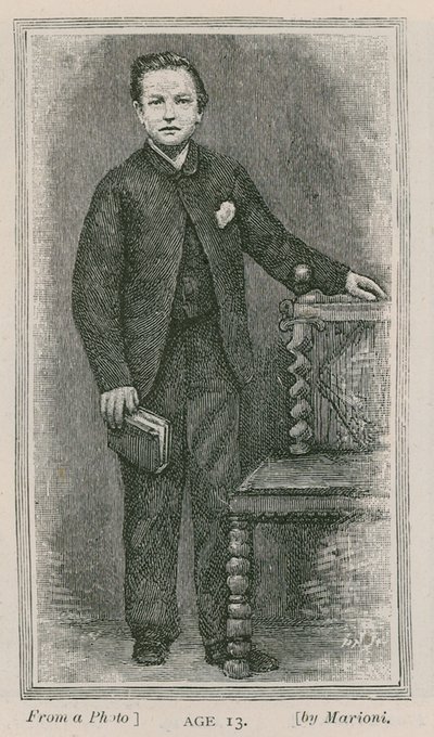 Henry Arthur Jones, dramaturg, lat 13 autorstwa English School
