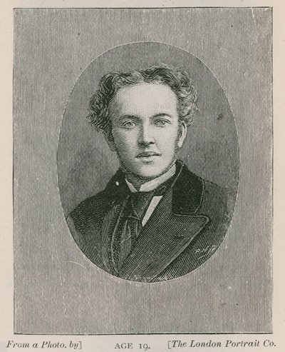 Henry Arthur Jones, dramaturg, lat 19 autorstwa English School