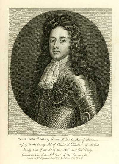 Henry Booth, Lord Delamer autorstwa English School