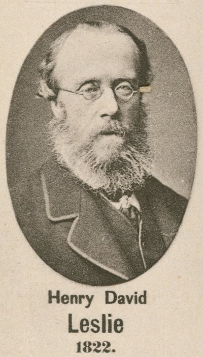 Henry David Leslie (grawiura) autorstwa English School