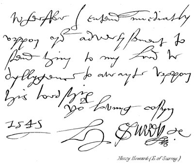 Henry Howard (E of Surrey) autorstwa English School