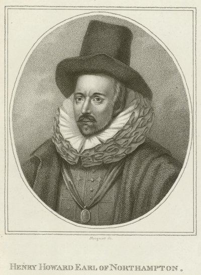 Henry Howard, hrabia Northampton (grawerowanie) autorstwa English School