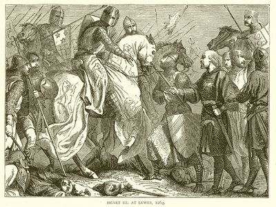 Henryk III w Lewes, 1264 autorstwa English School