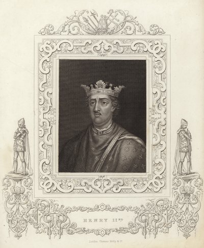 Henryk II - król Anglii autorstwa English School