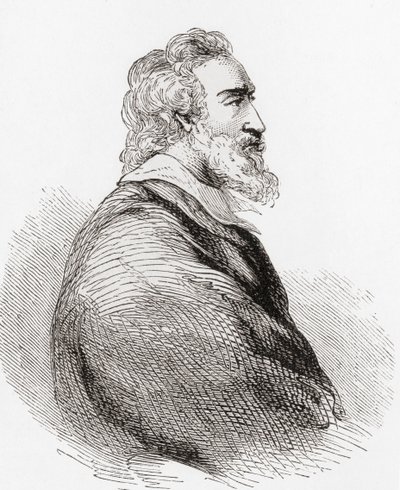 Henryk IV, vel Dobry Król Henryk, 1553-1610, z Ward and Locks Illustrated History of the World, wyd. ok. 1882 r autorstwa English School