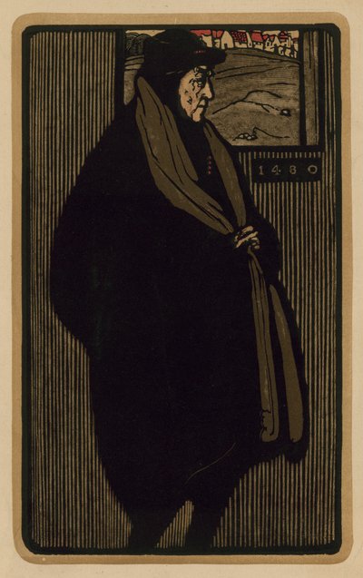 Henry Irving, aktor (rycina) autorstwa English School