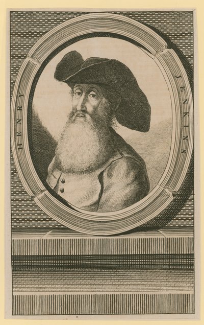 Henry Jenkins, podobno miał 169 lat, kiedy zmarł w grudniu 1670 r. autorstwa English School