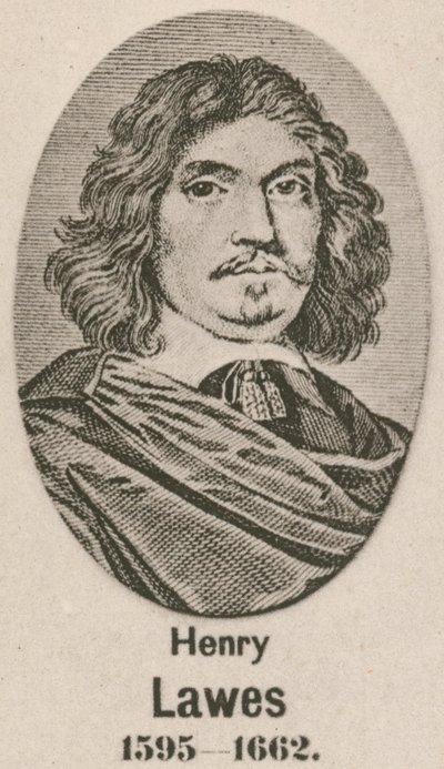 Henry Lawes (grawiura) autorstwa English School