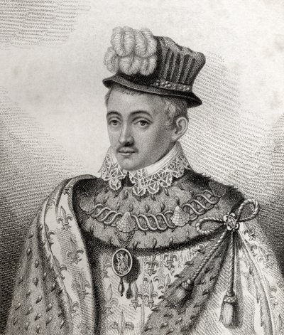 Henry Stewart, sztychowany przez Riversa, ilustracja z „Katalogu autorów królewskich i szlacheckich, tom V”, wydanego w 1806 r. autorstwa English School